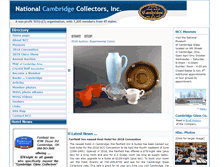 Tablet Screenshot of cambridgeglass.org